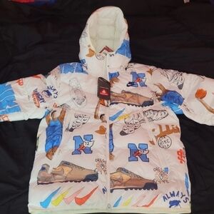 Nike White Puffer Jacket